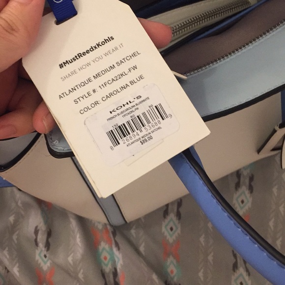 *BOGO 50%*NWT Reed Atlantique Medium Satchel - Picture 6 of 6